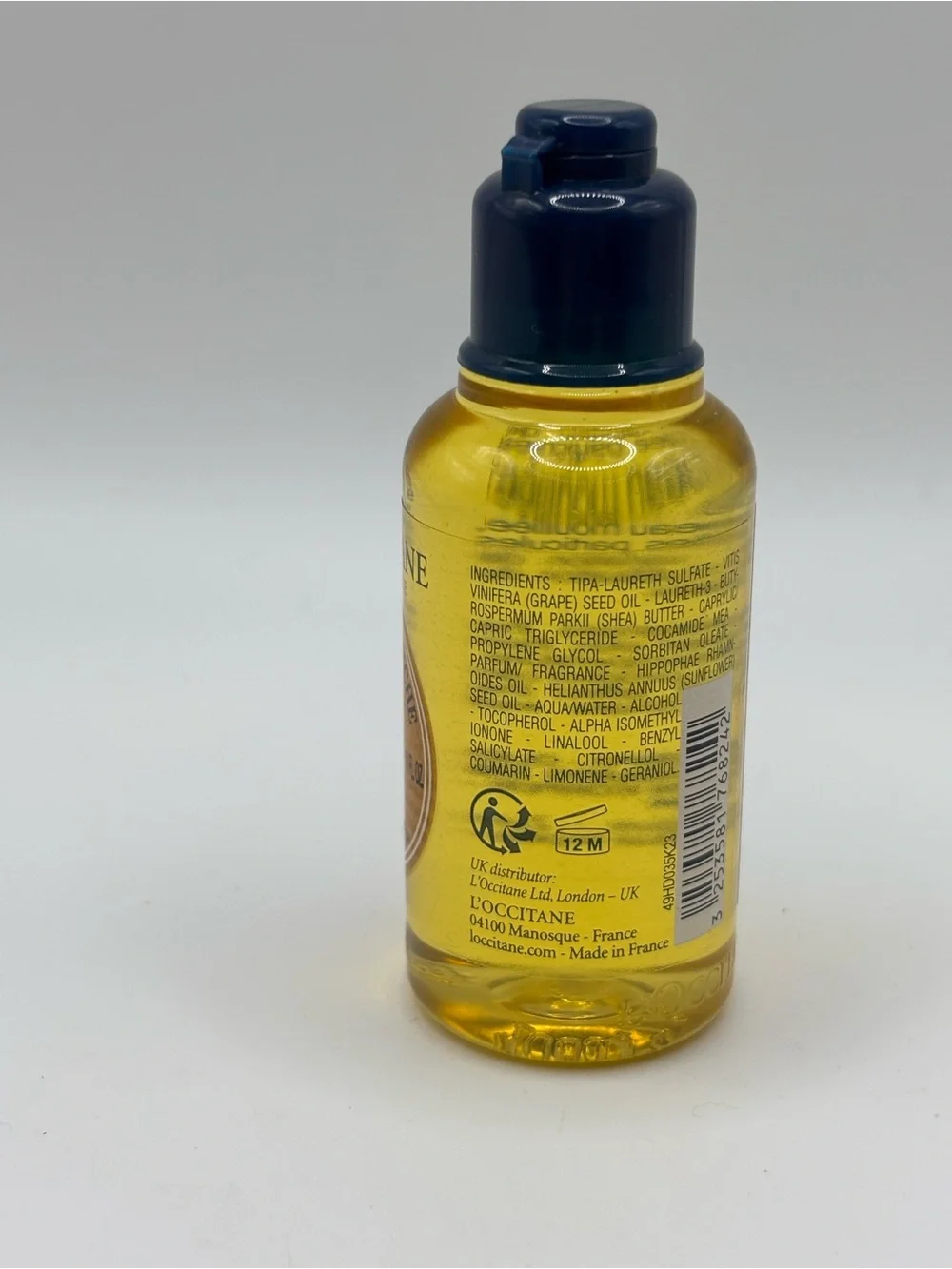 L’Occitane Shea 10% Body Shower Oil 35ml Travel Size New